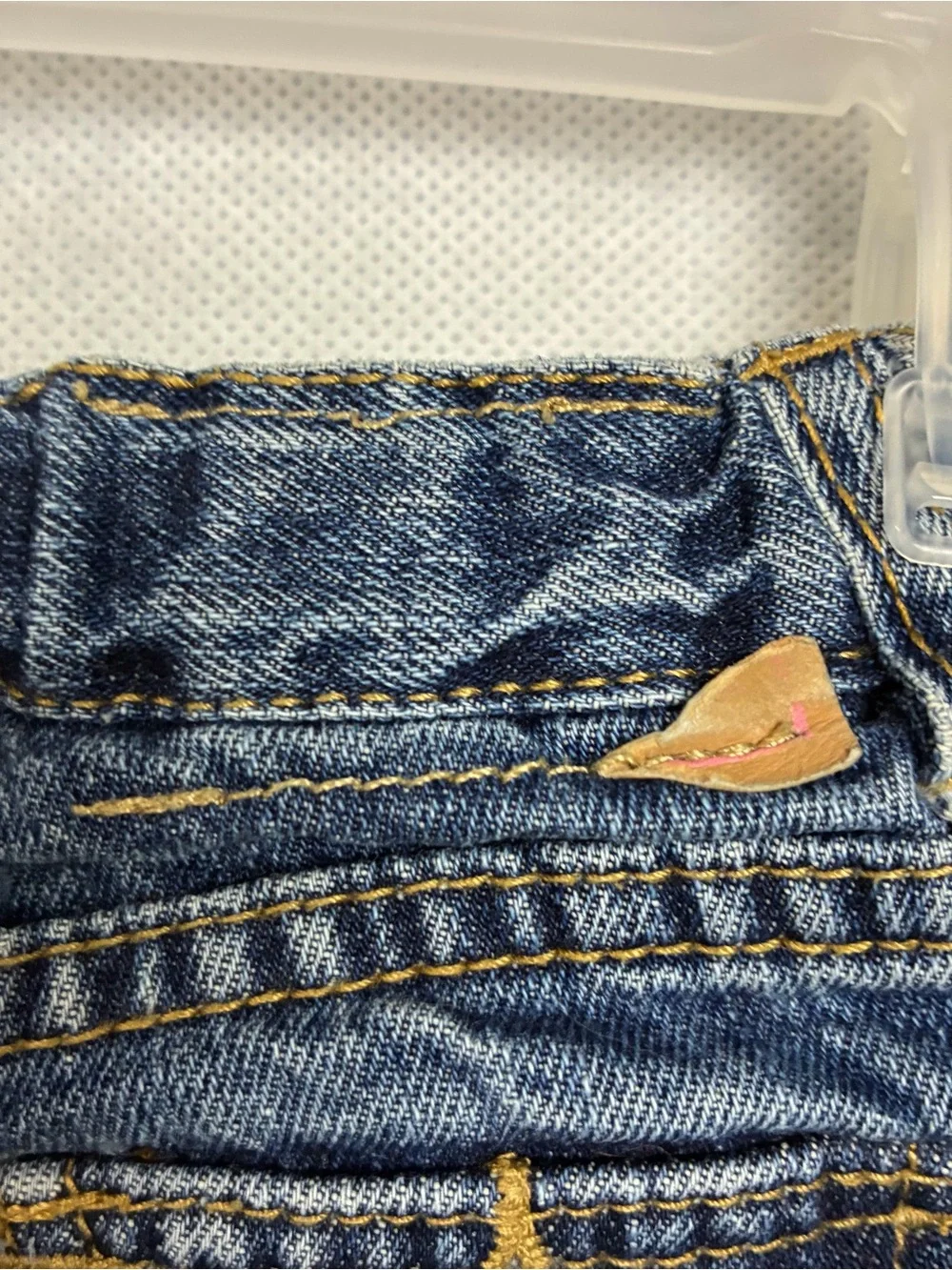 Y2K Levi’s Denim Jeans 12 Months Infant Classic Elastic Back Flaw